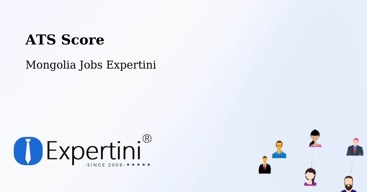 Resume ATS Score & Job Description Match Tool – Üyönch - Mongolia Jobs Expertini